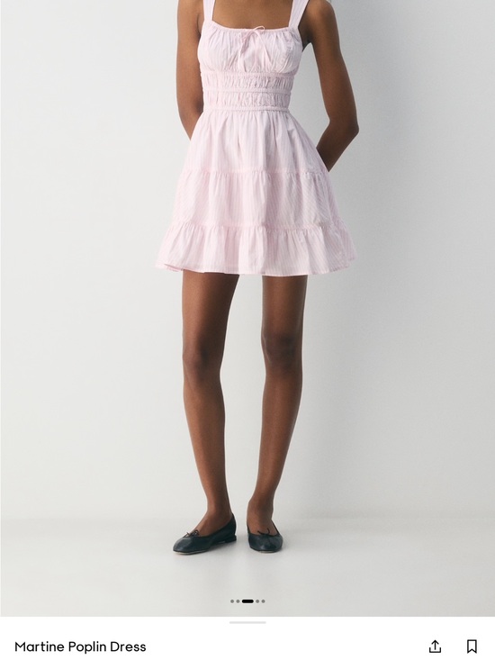 Aritzia Dresses & Skirts - Martine Poplin light Pink Mini dress